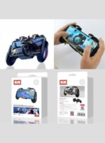 Mobile Game Controller with Cooling Fan & Triggers Joystick