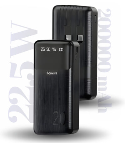 Fonemi 20000mAh Power Bank 22.5W Fast Charging