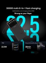 30000mAh Power Bank 22.5W Fast Charging