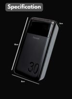 30000mAh Power Bank 22.5W Fast Charging