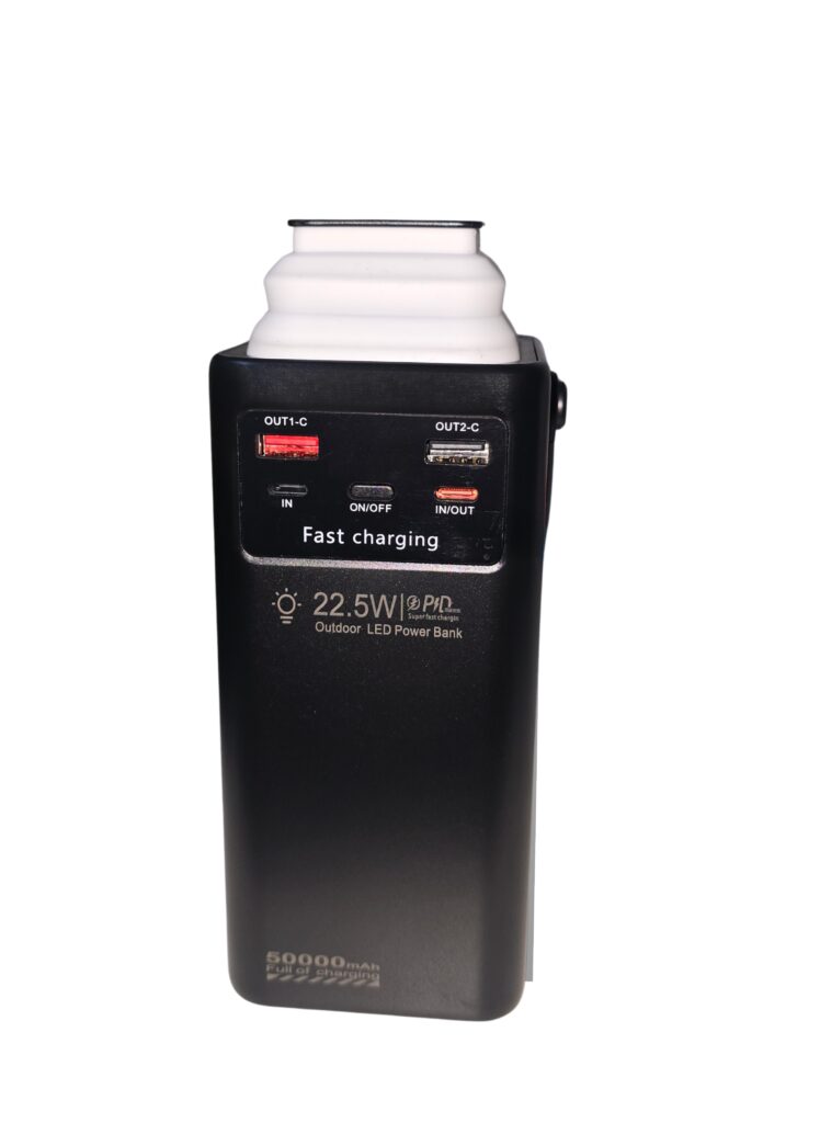 50000mAh Power Bank with Digital Display/white