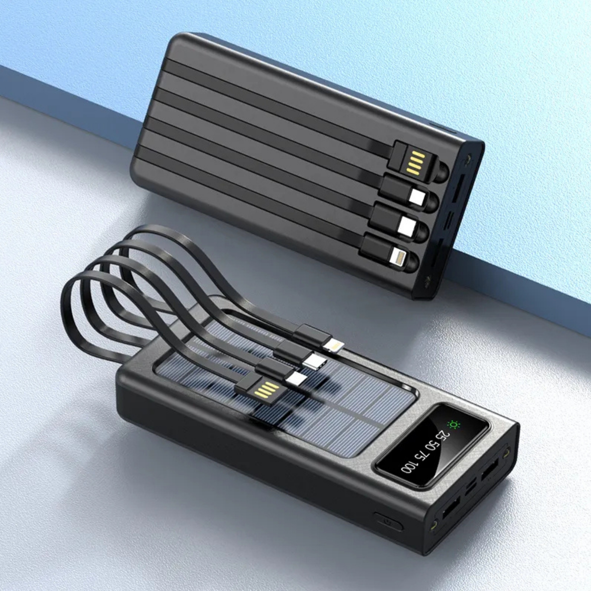 Solar Power Bank 10000mAh Fast Charging UAE Solar Power Bank 10000mAh Fast Charging UAE