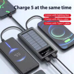 Solar Power Bank 10000mAh Fast Charging UAE